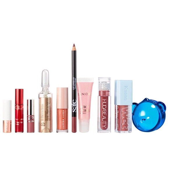 Sephora Favorites Lip Value Set Holiday 2025 10 Pc Bag Kit LIMITED EDITION NEW - Picture 4 of 6
